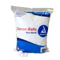 DYNAREX Cotton Ball LARGE, 1000 BAG, Non-Sterile